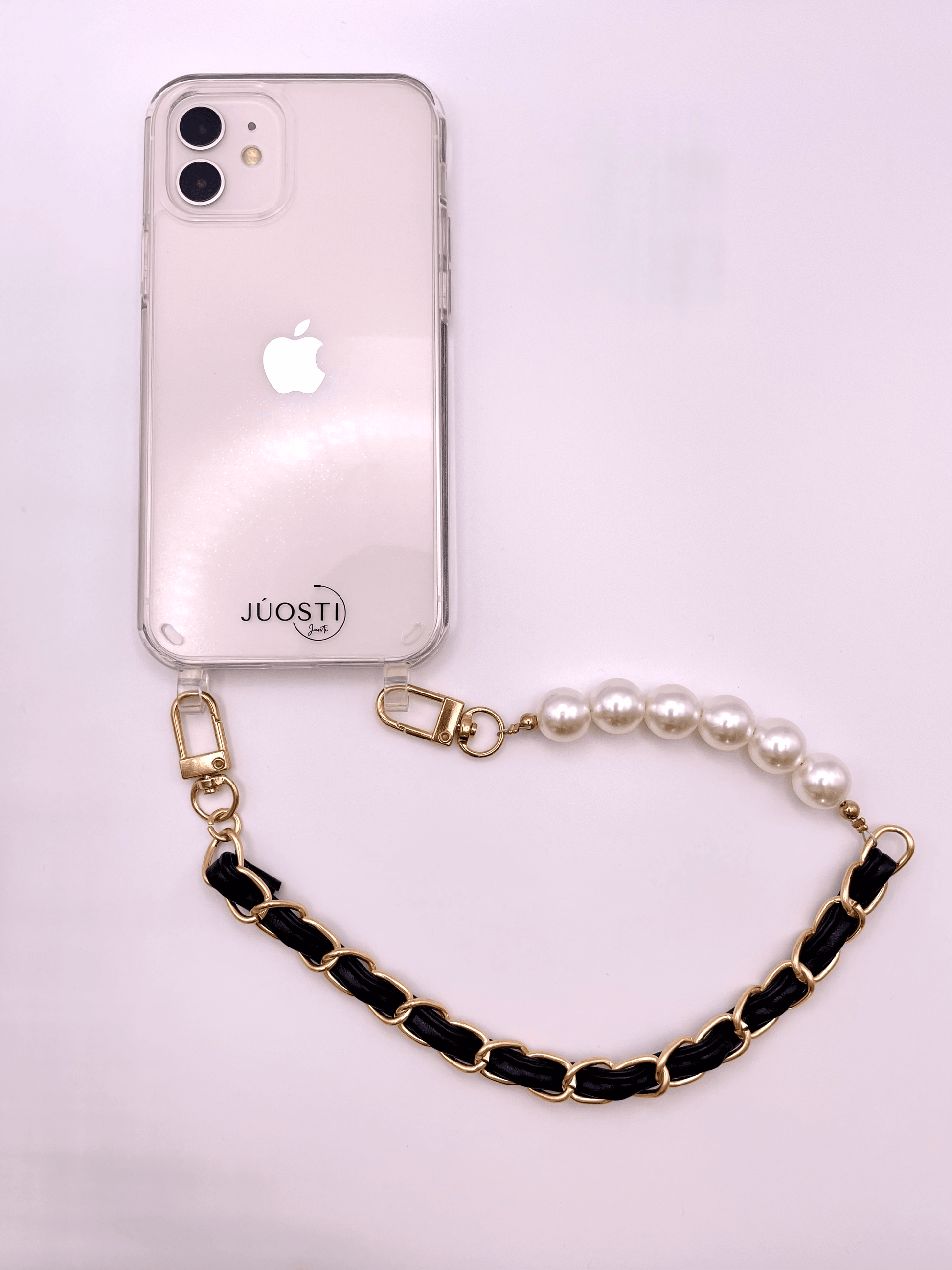 telefono deklas ant rankos